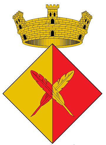 Escudo de Sant Agustí de Lluçanès/Arms (crest) of Sant Agustí de Lluçanès