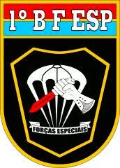 Coat of arms (crest) of the 1st Special Forces Battalion, Brazilian Army