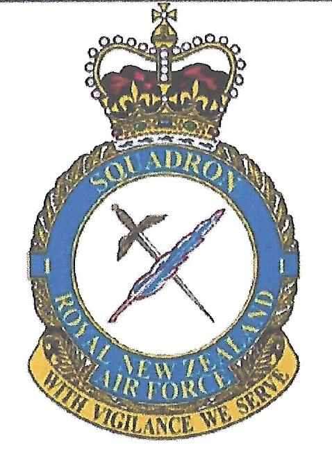 Coat of arms (crest) of the No 1 Squadron, RNZAF