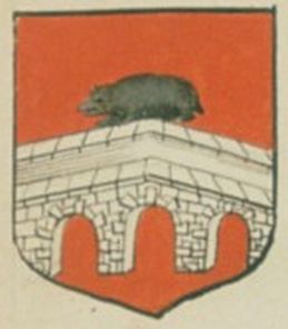 Arms (crest) of Priory of Saint-Nicholas in Taupont