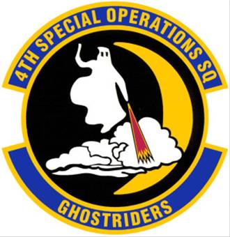Coat of arms (crest) of the 4th Special Operations Squadron, US Air Force
