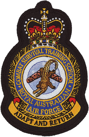 Coat of arms (crest) of the Combat Survival Training School, Royal Australian Air Force