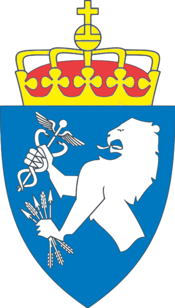Coat of arms (crest) of the Defence Materiel Agency, Norway