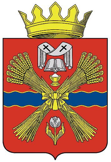 Arms (crest) of Nikolayevsky Rayon (Volgograd Oblast)