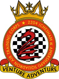 Coat of arms (crest) of the No 2204 (Chesham & Amersham) Squadron, Air Training Corps