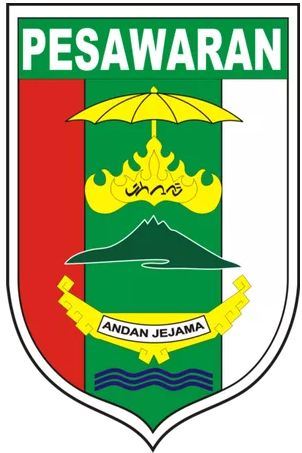 Coat of arms (crest) of Pesawaran Regency