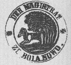 Siegel von Bojanowo