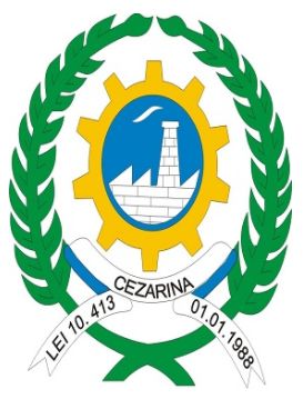 Brasão de Cezarina/Arms (crest) of Cezarina
