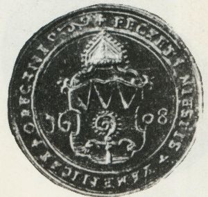 Seal (pečeť) of Kamenice (Jihlava)