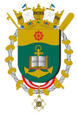 Coat of arms (crest) of the Santa Catarina Naval Apprentice School, Brazilian Navy