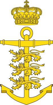 Coat of arms (crest) of the Chief of the Danish Navy