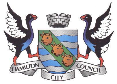 Arms (crest) of Hamilton