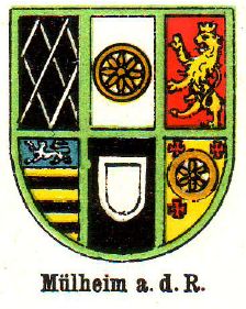 Wappen von Mülheim an der Ruhr/Coat of arms (crest) of Mülheim an der Ruhr