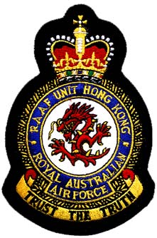 Coat of arms (crest) of the Royal Australian Air Force Unit Hong Kong