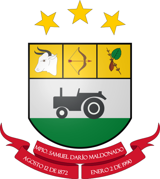 Escudo de Samuel Dario Maldonado/Arms (crest) of Samuel Dario Maldonado