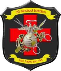 Coat of arms (crest) of the 2nd Medical Battalion, USMC