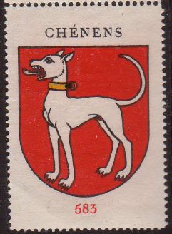 Wappen von/Blason de Chénens