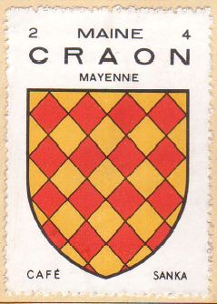 Blason de Craon (Mayenne)/Coat of arms (crest) of {{PAGENAME