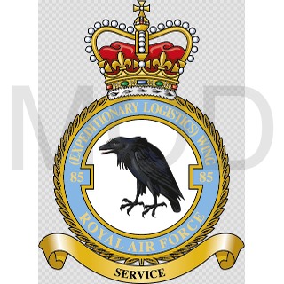 Coat of arms (crest) of the No 85 Expeditionary Logistics Wing, Royal Air Force