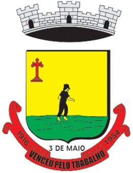 Brasão de Três de Maio/Arms (crest) of Três de Maio