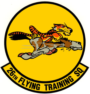 Coat of arms (crest) of the 26th Weapons Squadron, US Air Force