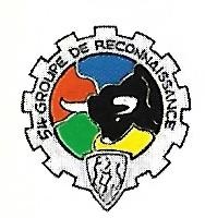 Coat of arms (crest) of the 54th Infantry Division Reconnaissance Group. French Army