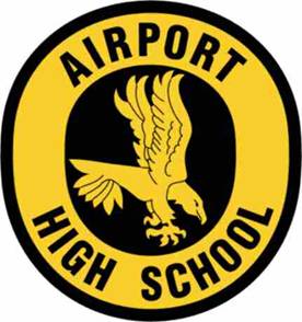 Coat of arms (crest) of Airport High School Junior Reserve Officer Training corps, US Army