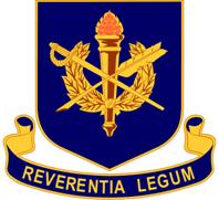 Coat of arms (crest) of Judge Advocate General's Legal Center and School, US Army
