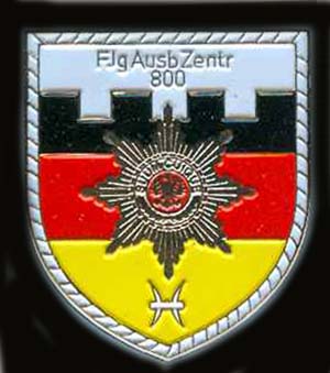Blason de Military Police Training Center 800, German Army/Arms (crest) of Military Police Training Center 800, German Army