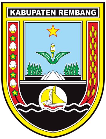 Coat of arms (crest) of Rembang Regency
