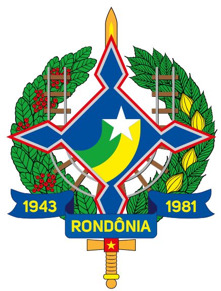 Coat of arms (crest) of Rondônia