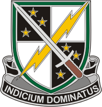 Arms of 2nd Information Operations Battalion, US Army