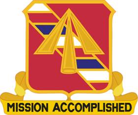 Arms of 41st Field Artillery Regiment, US Army