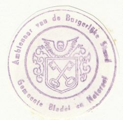 Wapen van Bladel en Netersel/Coat of arms (crest) of Bladel en Netersel