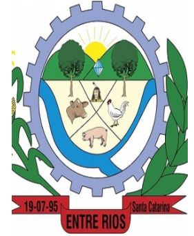 Brasão de Entre Rios (Santa Catarina)/Arms (crest) of Entre Rios (Santa Catarina)