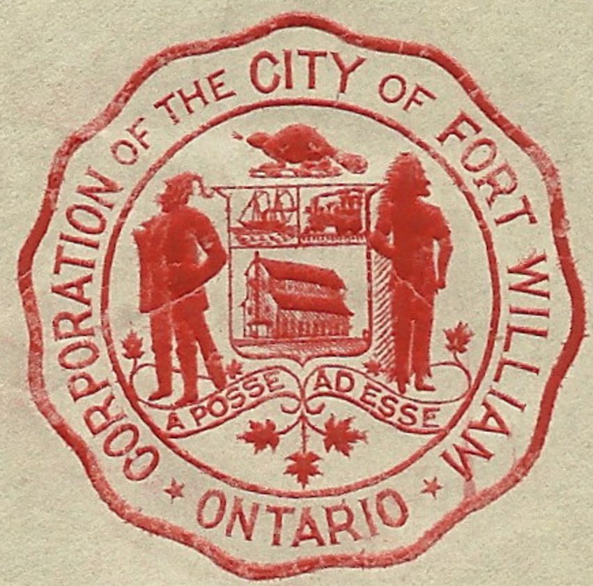 Arms (crest) of Fort William (Ontario)