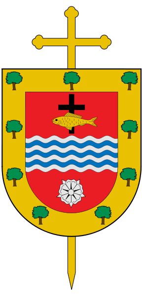 Arms (crest) of Apostolic Vicariate of Leticia