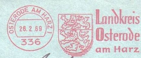 Wappen von Osterode am Harz (kreis)/Coat of arms (crest) of Osterode am Harz (kreis)