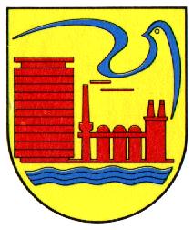 Wappen von Eisenhüttenstadt / Arms of Eisenhüttenstadt