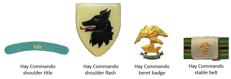 Coat of arms (crest) of the Hay Commando, South African Army