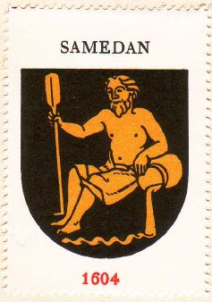 Wappen von/Blason de Samedan