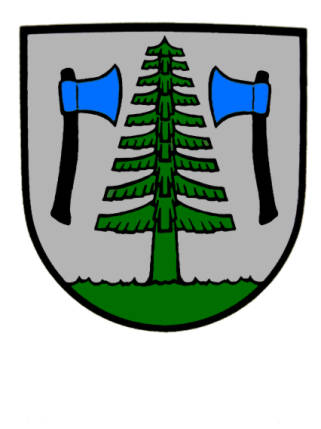 Wappen von Schwarzhalden/Arms (crest) of Schwarzhalden