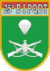 Coat of arms (crest) of the 25th Parachute Infantry Battalion, Brazilian Army