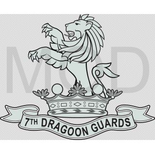 Coat of arms (crest) of the 7th Dragoon Guards (Princess Royal's), British Army