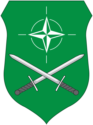 Coat of arms (crest) of the Allied Land Command, NATO