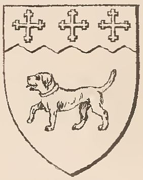 Arms (crest) of Edmund Keene