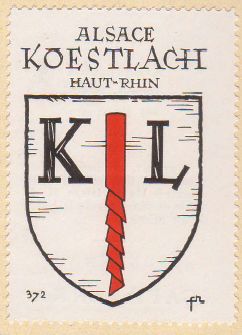 Blason de Kœstlach