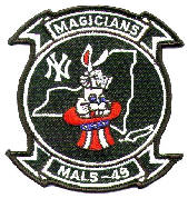 Coat of arms (crest) of MALS-49 Magicians, USMC