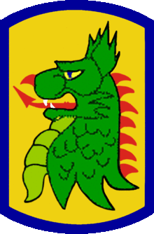Arms of 455th Chemical Brigade, US Army