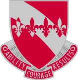 Coat of arms (crest) of 35th Engineer Battalion, US Army
